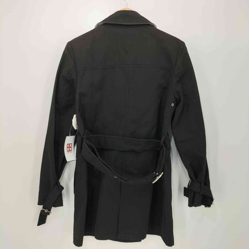 トミーヒルフィガー TOMMY HILFIGER 裏地ストライプ ショート トレンチコート メンズ  2